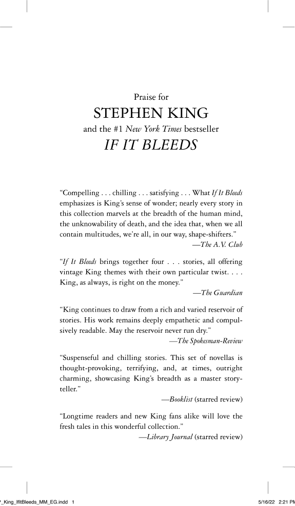 Если это кровь — Стивен Кинг