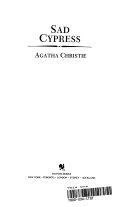 Sad Cypress — Agatha Christie