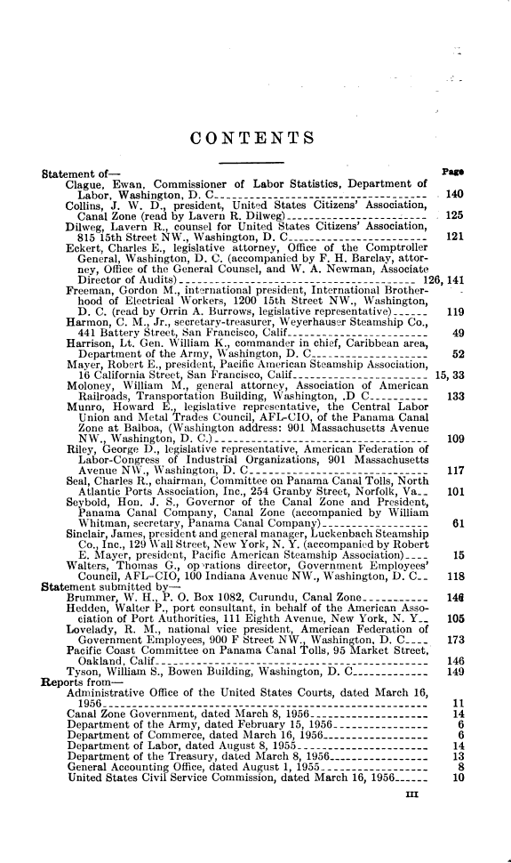 Panama Canal. (changes in Administration).S. 2167 — United States. Congress. Senate. Committee on Interstate & Foreign Commerce