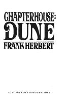 Chapterhouse Dune — Frank Herbert