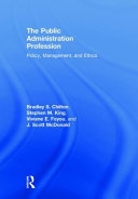 Public Administration Profession — Stephen King