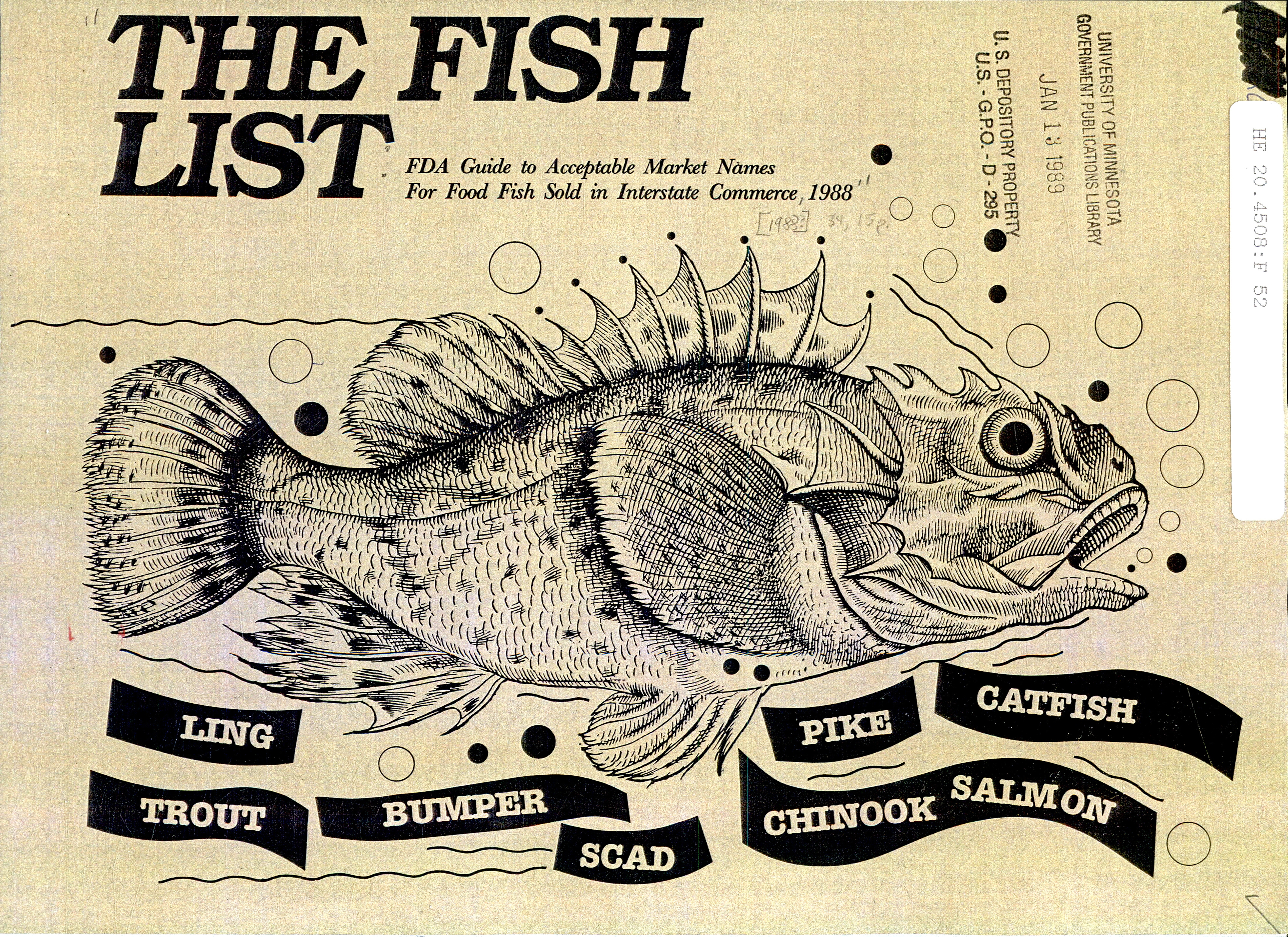 The Fish List — Unknown Author