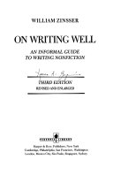 On Writing Well