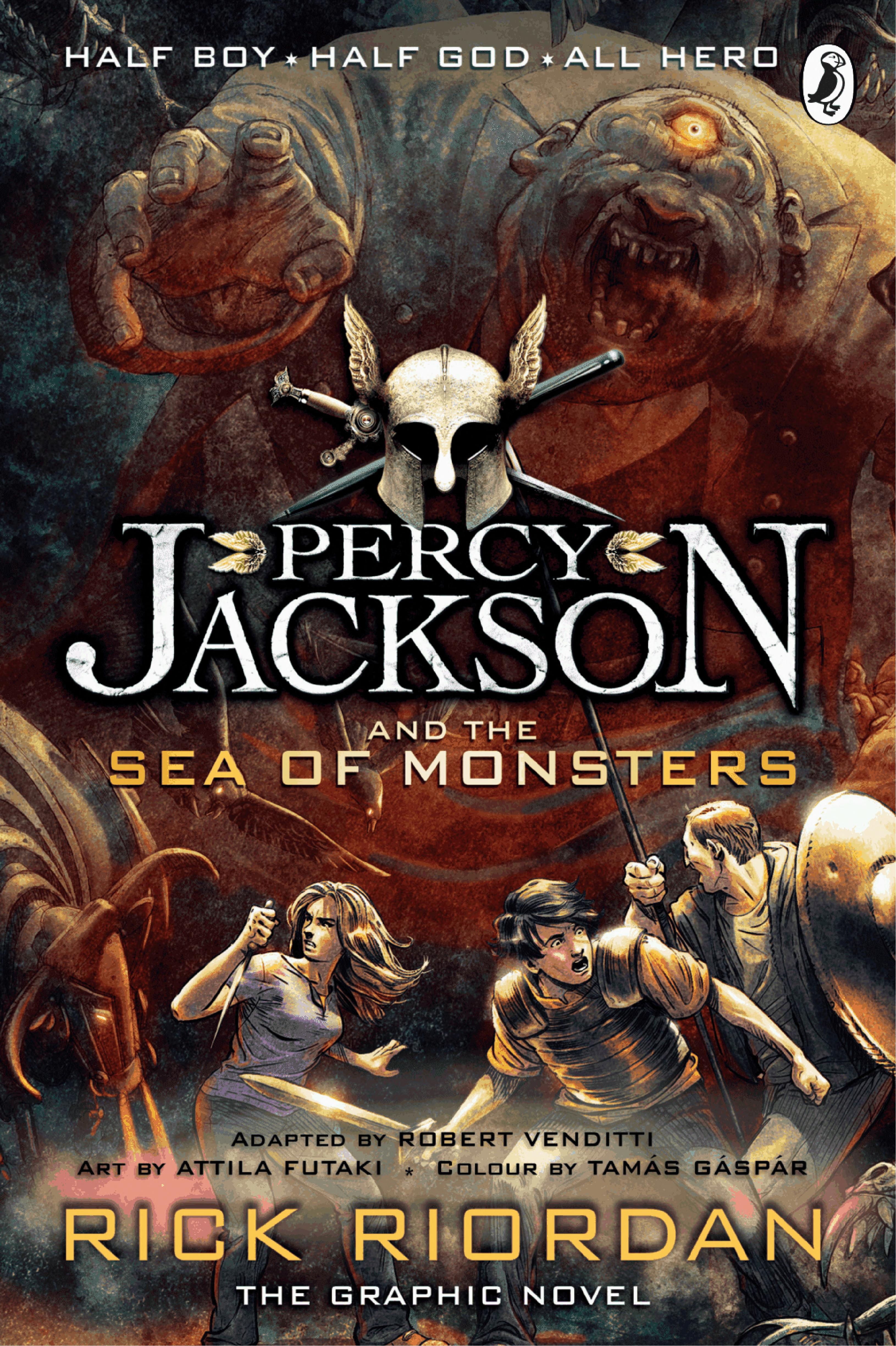 Percy Jackson and the Sea of Monsters: The Graphic Novel (Book 2)