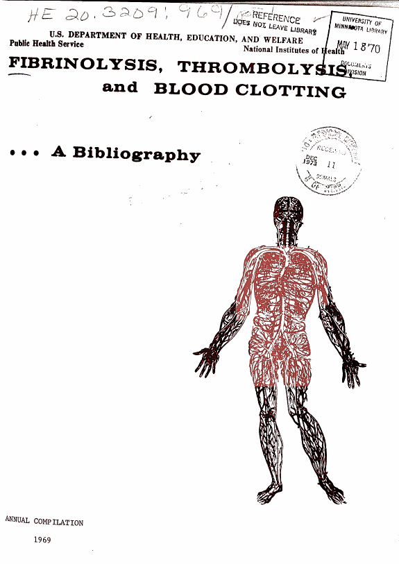 Fibrinolysis, Thrombolysis, and Blood Clotting: a Bibliography