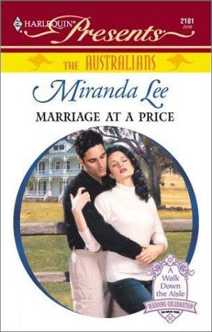 Marriage At a Price — Miranda Lee