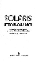 Solaris by Stanisław Lem