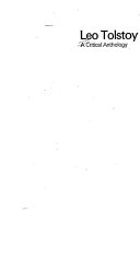Leo Tolstoy — Ernest J. Simmons