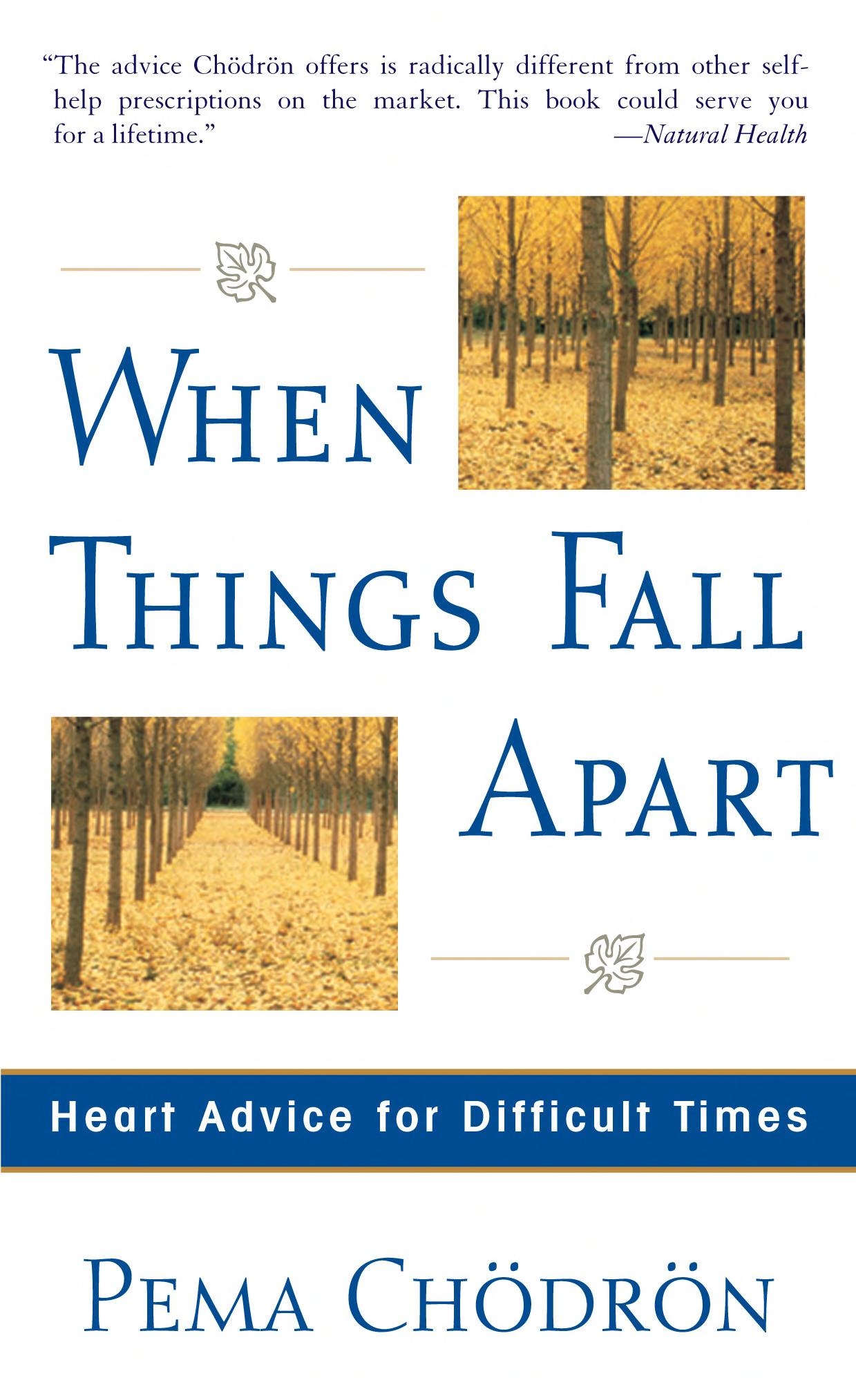 When Things Fall Apart by Pema Chödrön
